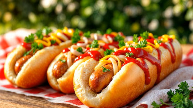 Vegetarian Hot Dog