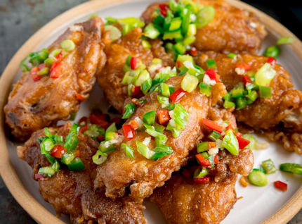 Salt & Pepper Chicken wings